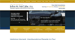 Desktop Screenshot of mccabelawoffices.com